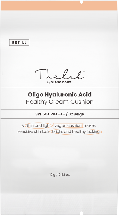 Oligo Hyaluronic Acid Healthy Cream Cushion Refill - 2 Colors